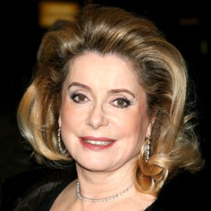 Today, Deneuve wears collar-style necklaces that bring the eye up to (and give light to) her beautiful face